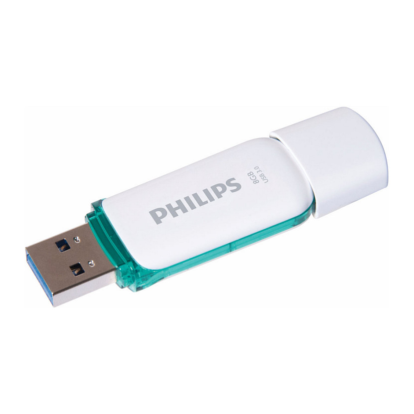 USB Flash Drive / Philips Snow Edition / 8 GB / USB 3.0 / Gjelbër - 1