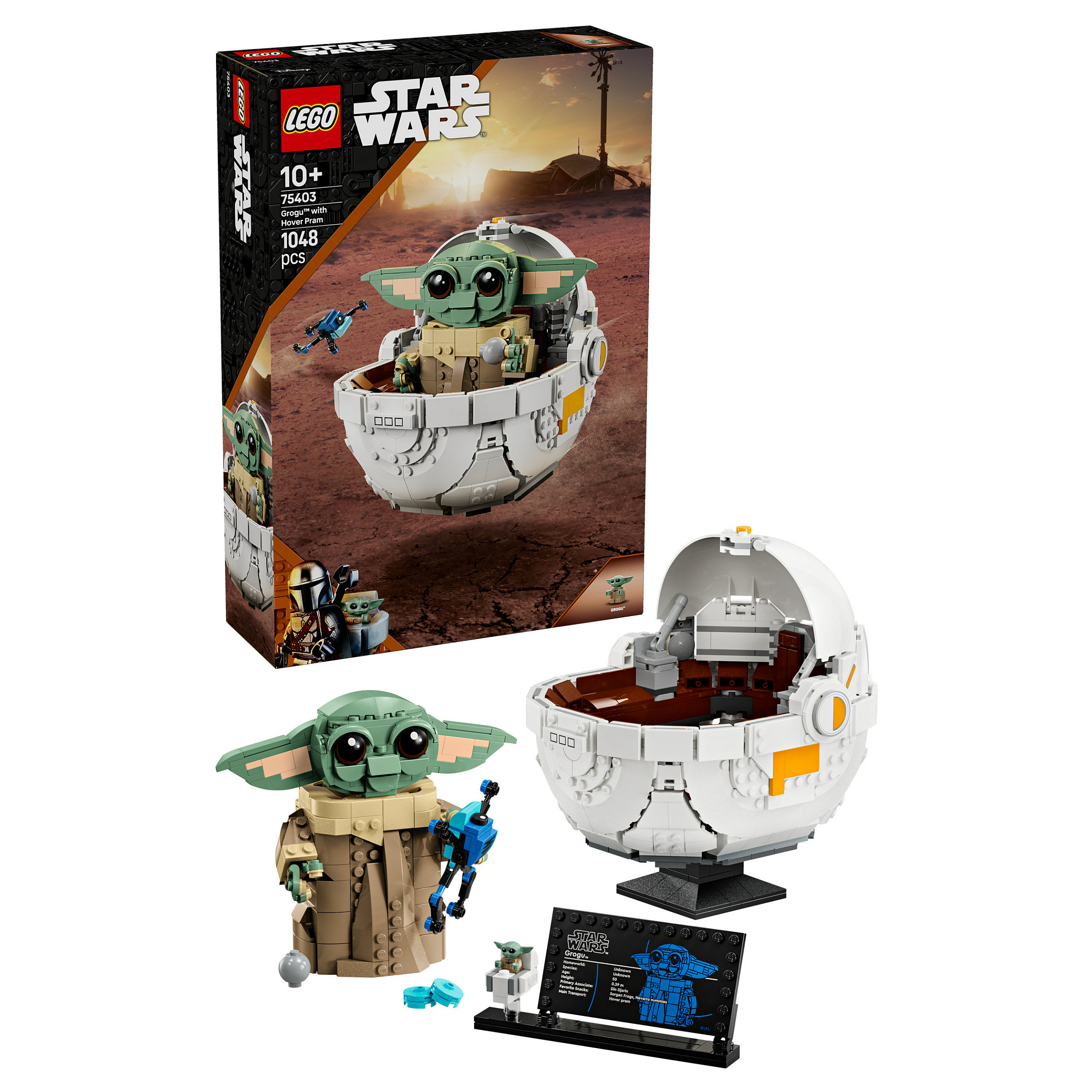 LEGO Star Wars Grogu in His Hover Pram 75403 - 27