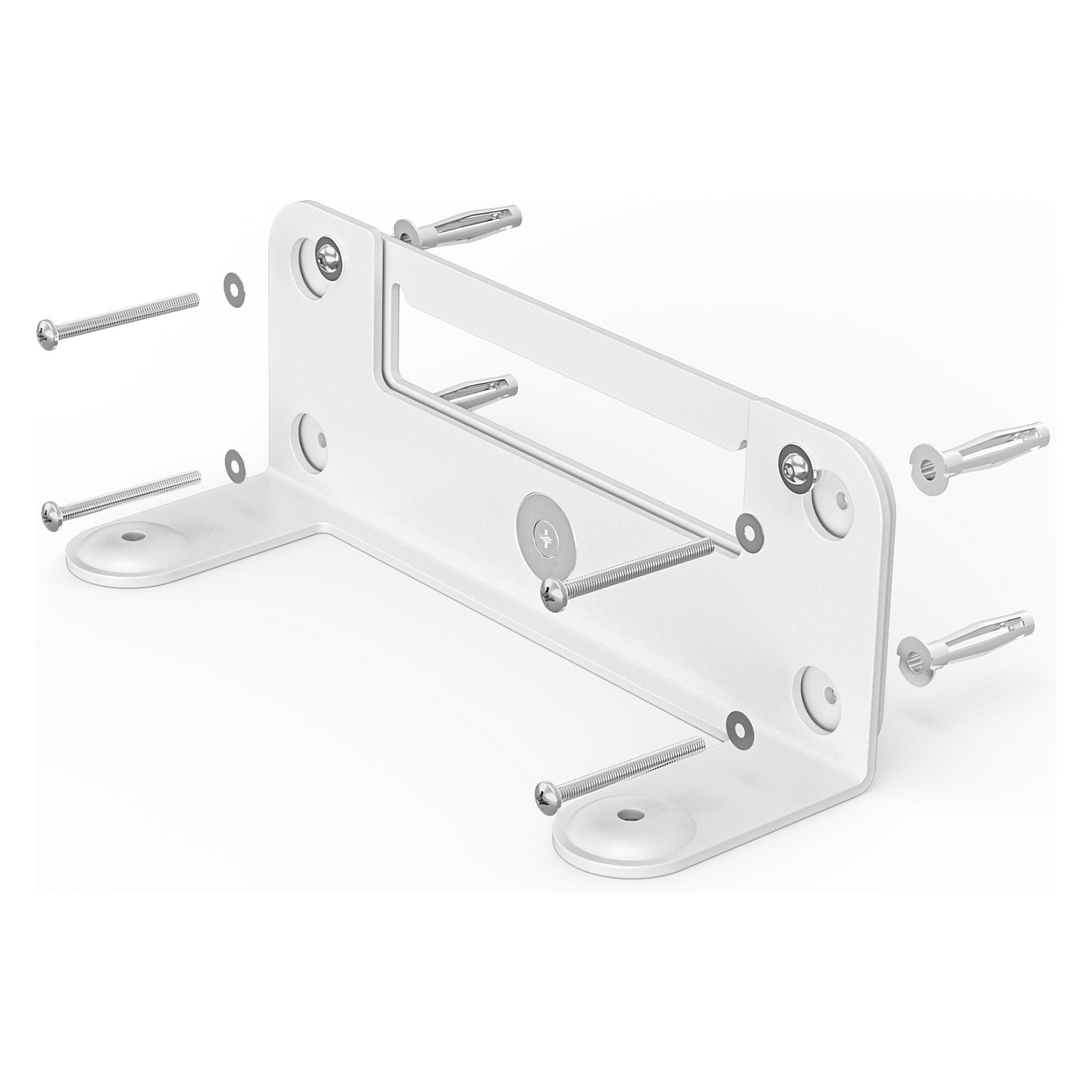 Aksesorë për Konferencë Logitech Wall Mount for Video Bars / Mbajtëse Muri - Bardhë - 2