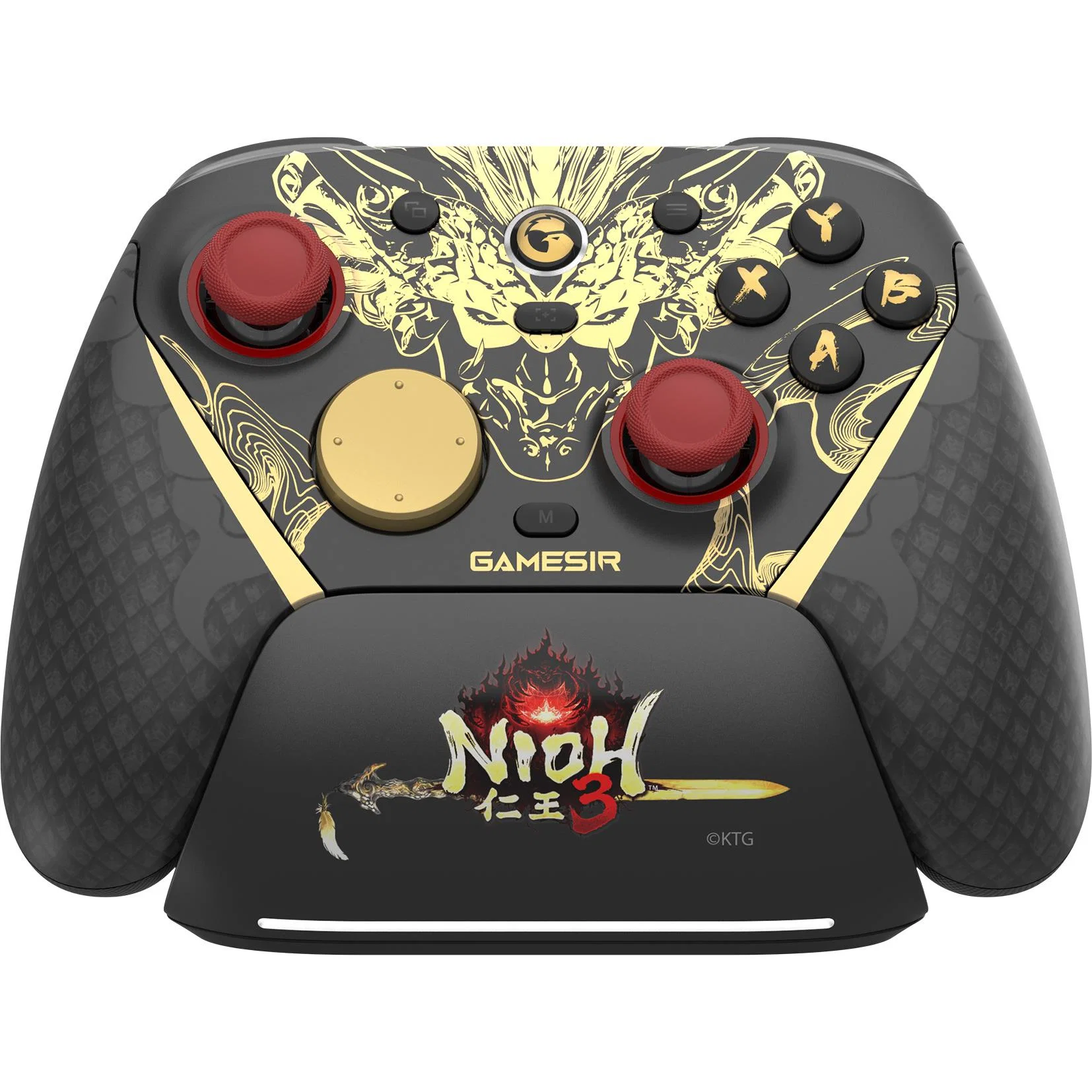 Kontroller për PC GameSir G7 Pro 8K Nioh 3 Edition / Wireless & Wired – Zezë/Ari