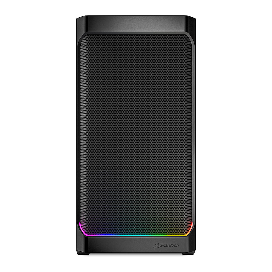 Kasë Sharkoon MK4 RGB Micro-ATX 1xMetal - Zezë - 2