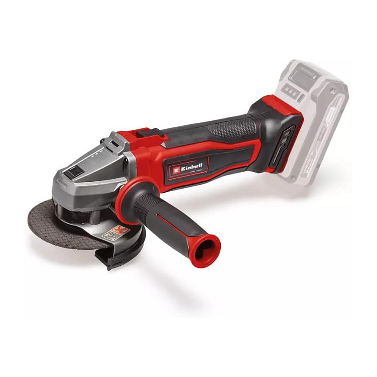 Grirëse Këndore me Bateri Einhell TE-AG 18/115 Q Li Solo, 18V, 115mm, 8500rpm, 28mm - Kuqe/Zezë
