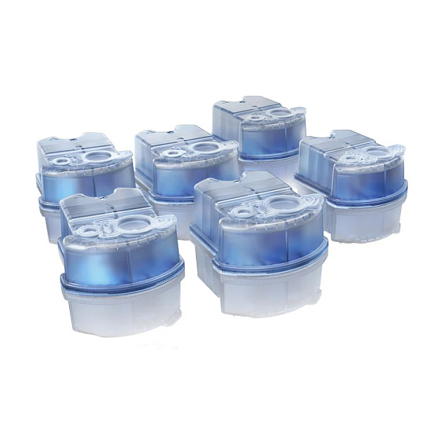 Aksesorë për Makinen e rrojës Braun CCR 6 / Refill Cleaning Cartridges / 6-Pack - 6