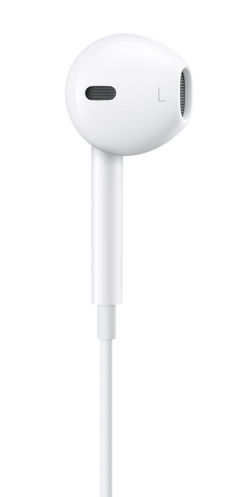 Apple Headphones EarPods / MNHF2ZM/A / Wired / 3.5mm / Integrated Microphone / Inline Remote - White - 3