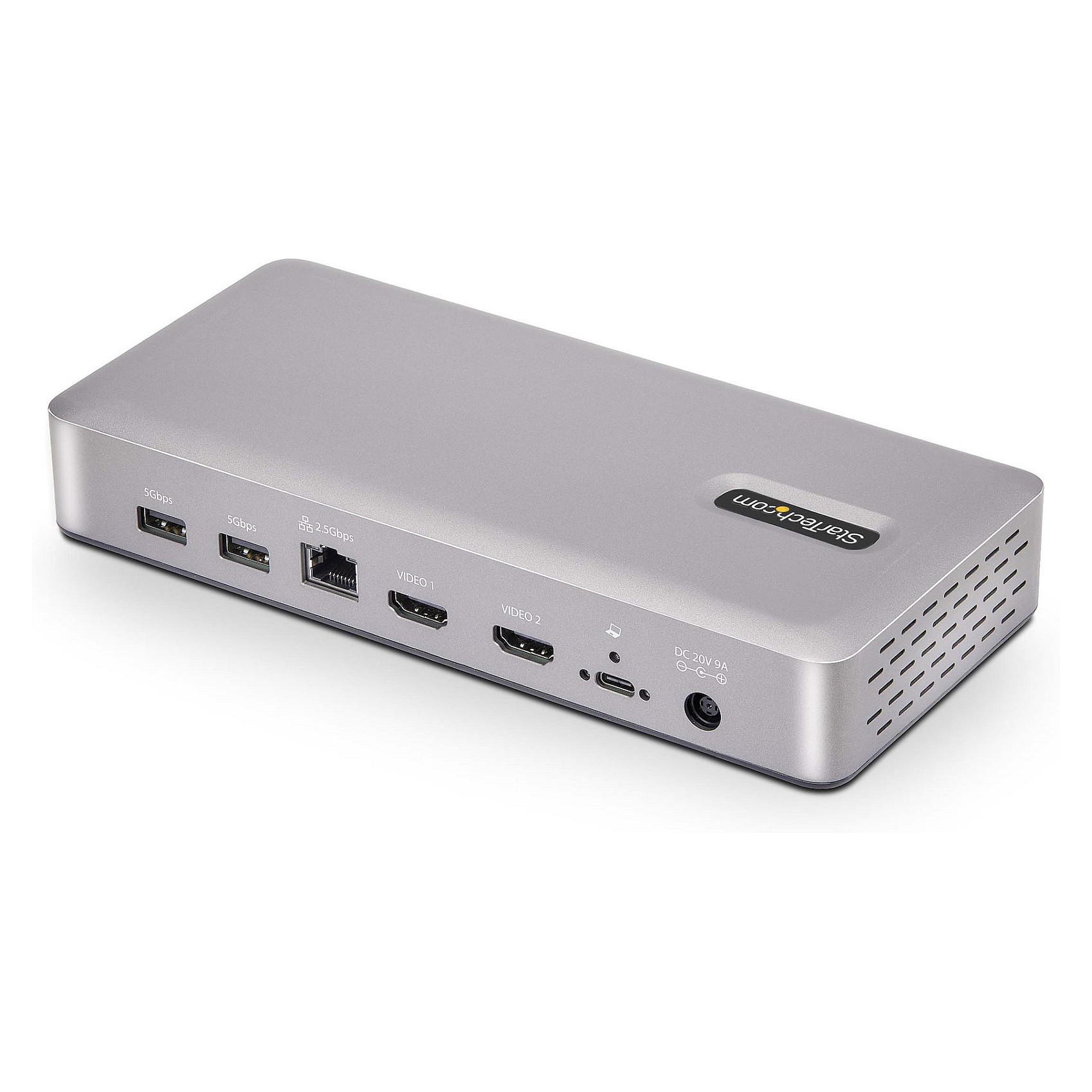 Docking Station USB4 StarTech Dual 4K Dock / 100W PD / 3xUSB-A / 2xUSB-C / 2xHDMI – Argjend - 11