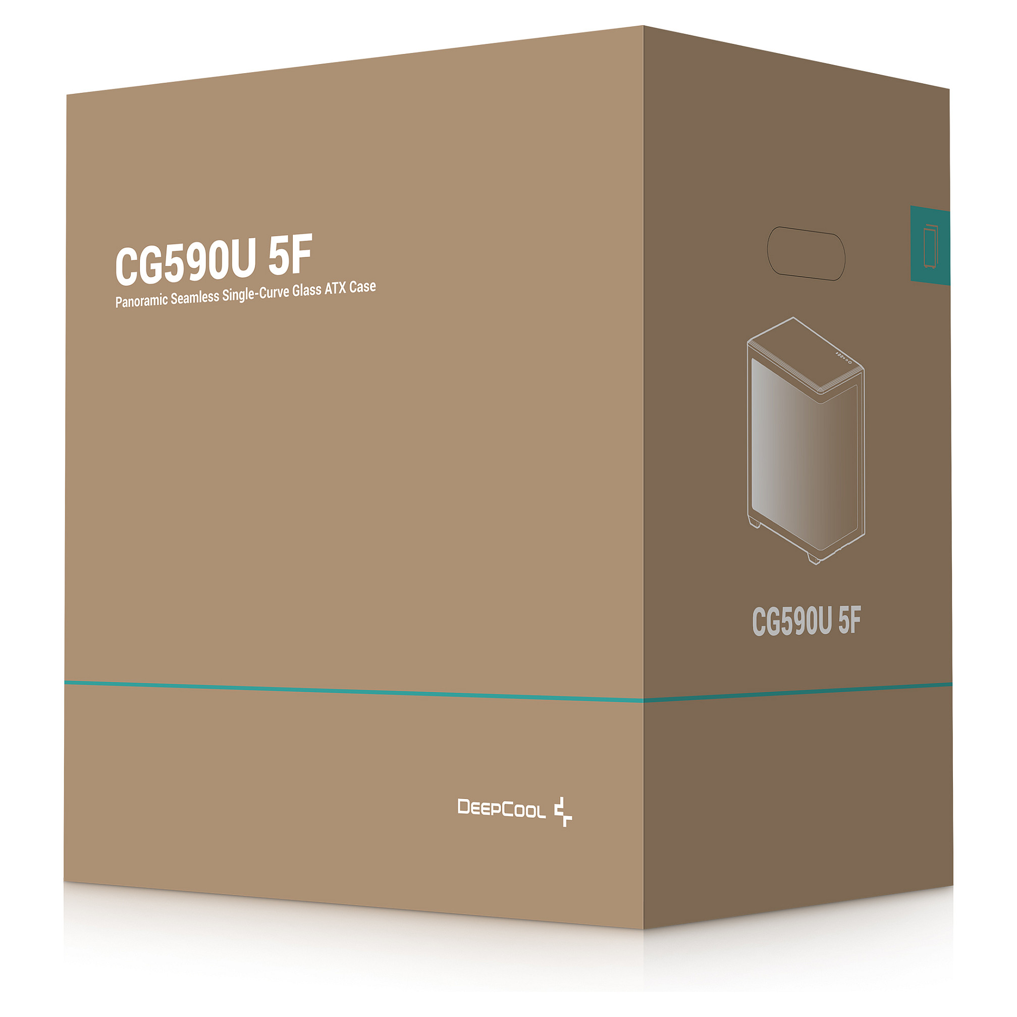 Kasë DeepCool CG590U 5F - Zezë - 9