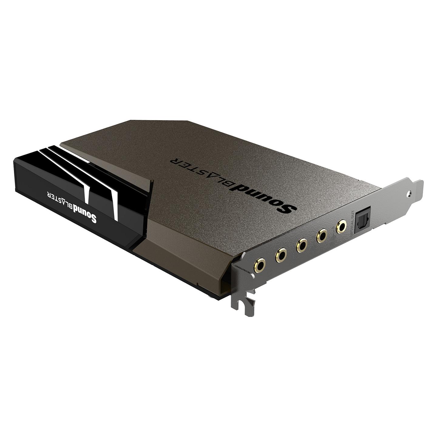 Kartë e zërimit Creative Sound Blaster AE-7, PCIe, 32-bit/384 kHz, 5.1, surround virtual 7.1 - Zezë - 4