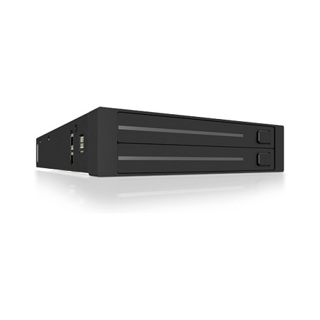 Këllëf për Disqe ICY BOX IB-2226StS / 3.5" / SATA - Zezë - 3