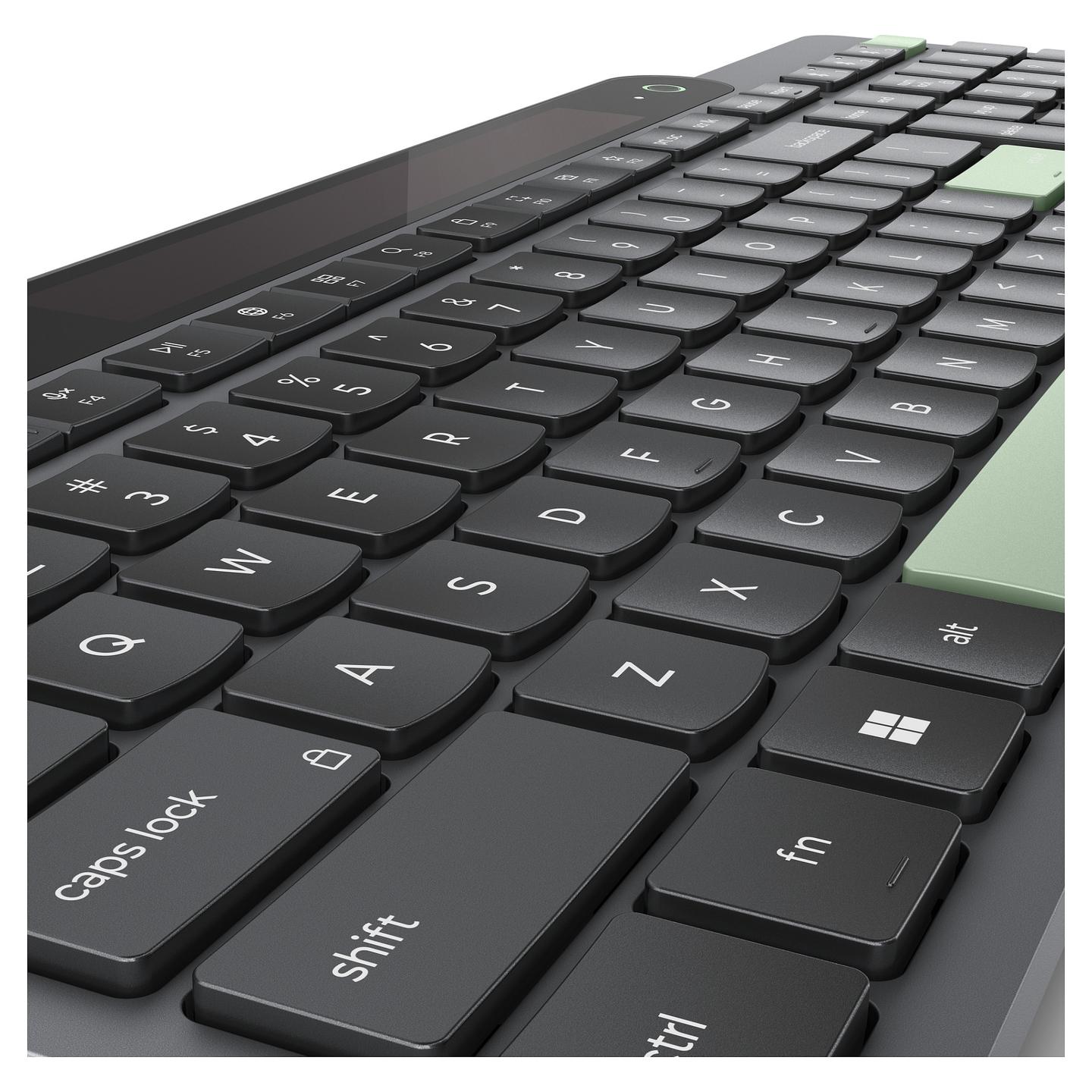 Tastierë pa kabllo Lenovo me Karikim Automatik / Bluetooth / QWERTZ - Zezë - 2