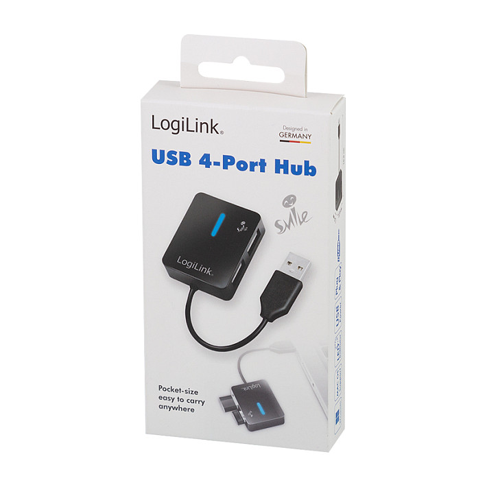 HUB LogiLink UA0139 USB 2.0 HUB 4-Port 4xUSB 2.0 - 5