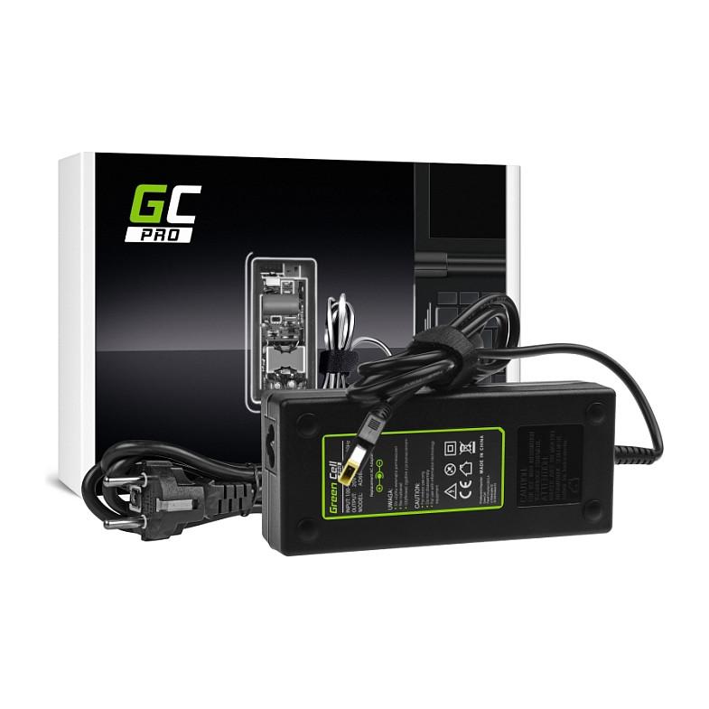 Adapter për Laptop Green Cell AD68P, 135W, 20V, 6.75A, Lenovo Slim Tip - Zezë
