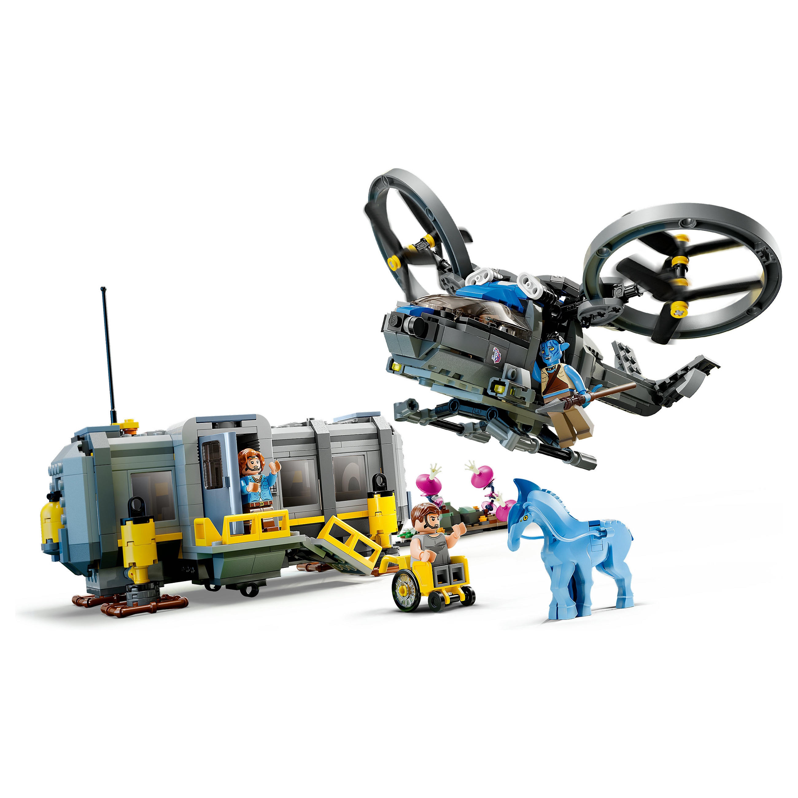 Lodër LEGO Avatar - Malet Fluturuese - 12