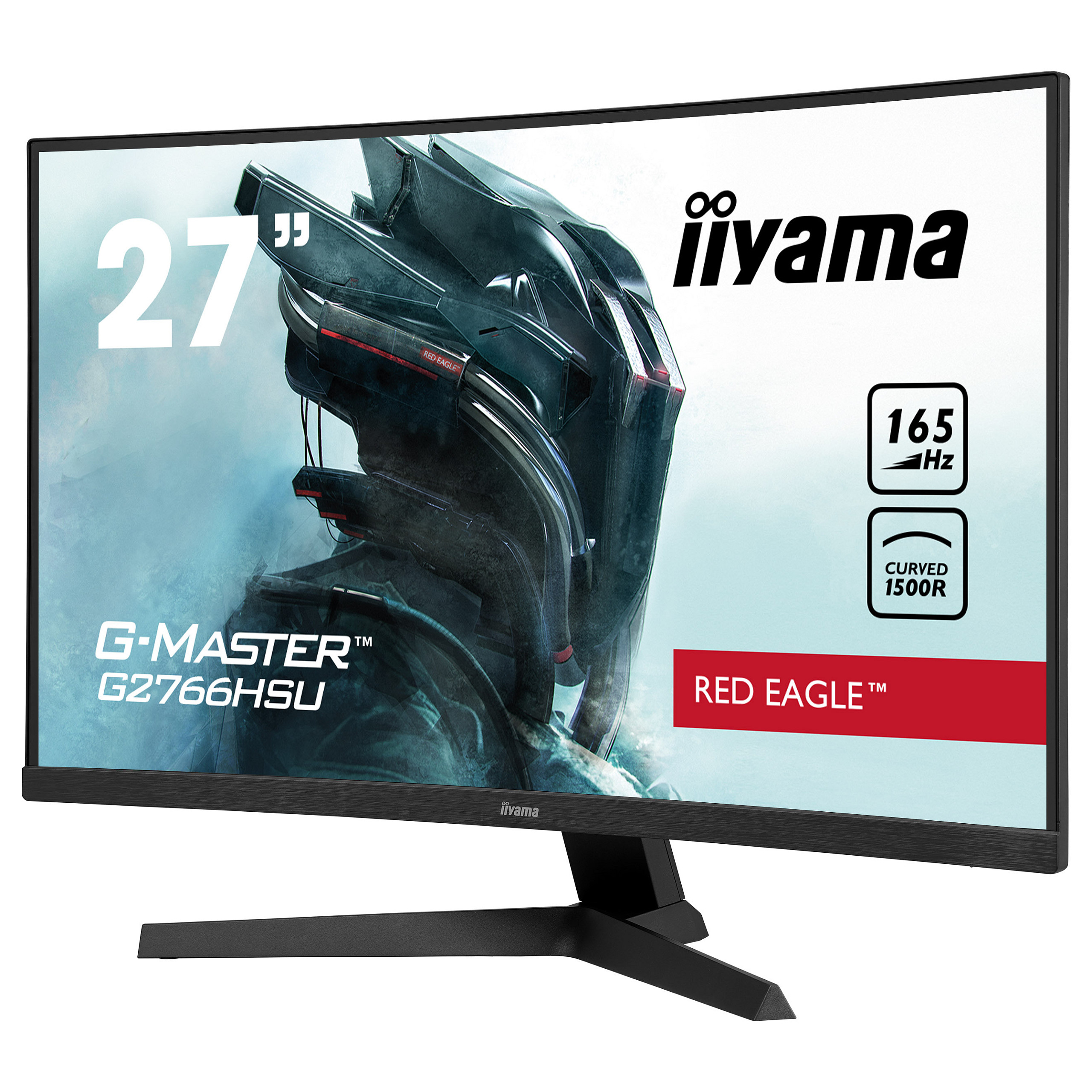 IIYAMA 68.6cm (27") G2766HSU-B1 16:9 2xHDMI+DP+USB Curved - 6