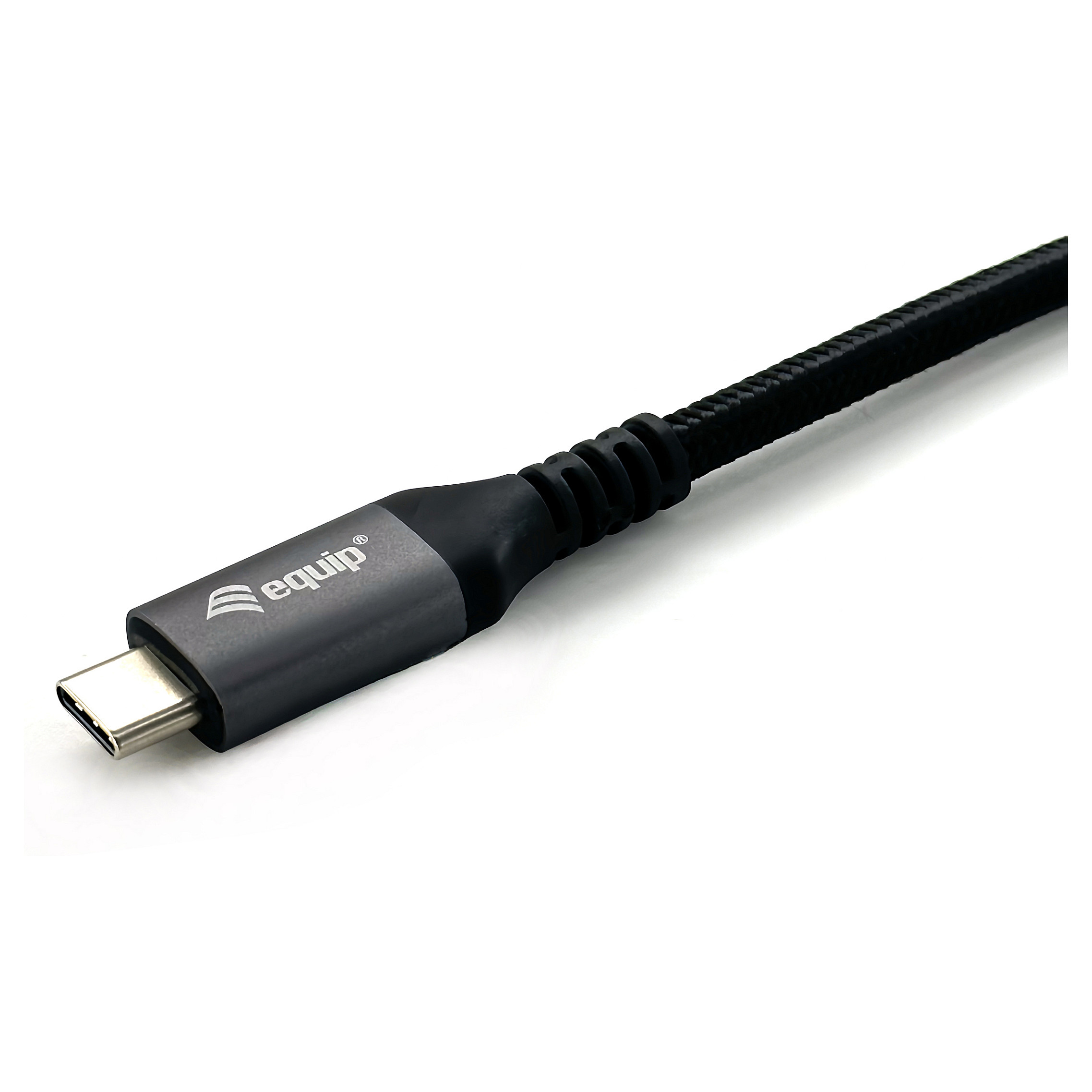 Kabllo Equip USB-C 3.2 & C Verl. St/Bu 0.50m 5A 4K/60Hz / e zezë - 3