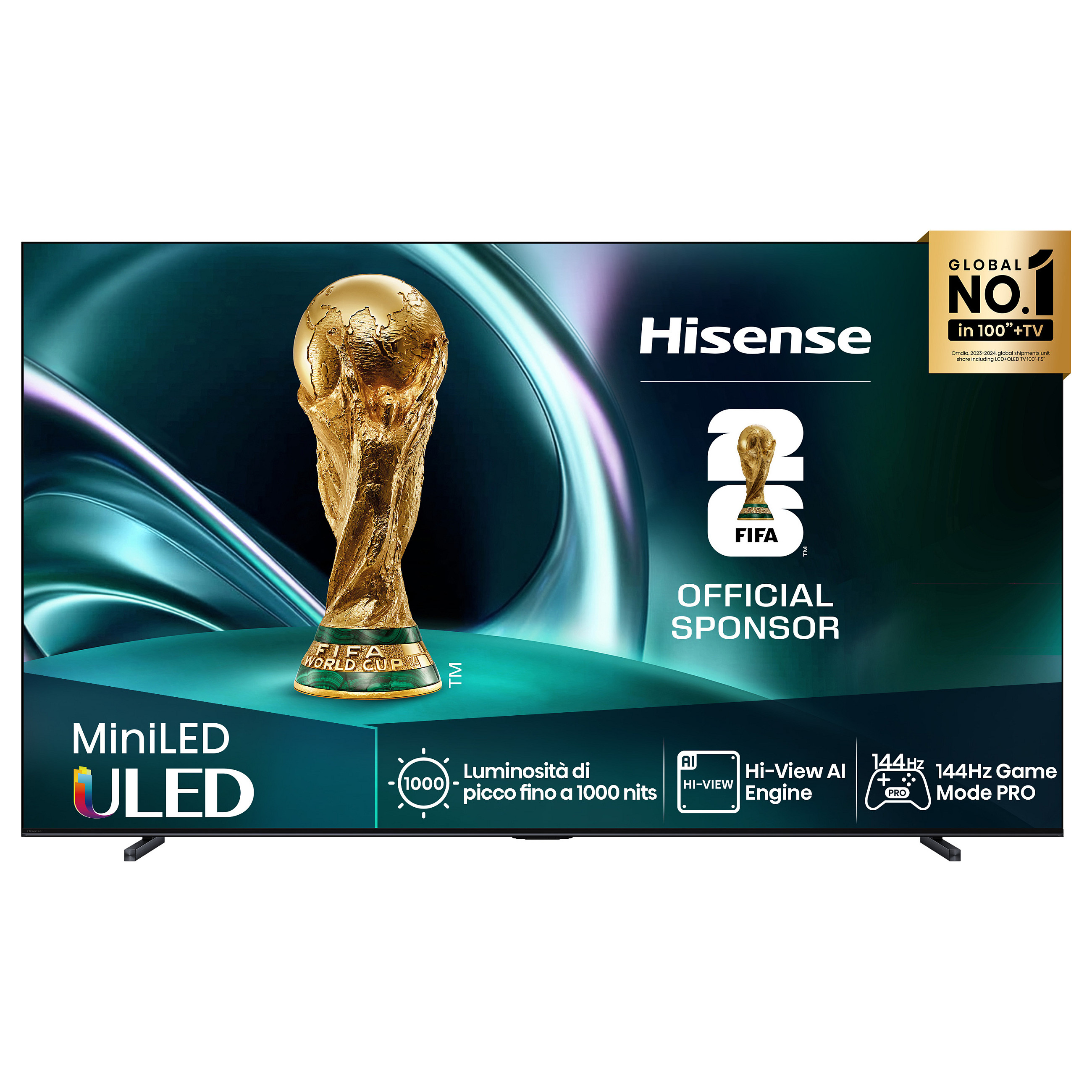 Smart TV Hisense 85U7Q / 85"/ 4K Ultra HD / Mini LED / 144Hz / HDMI+USB - Zezë - 7