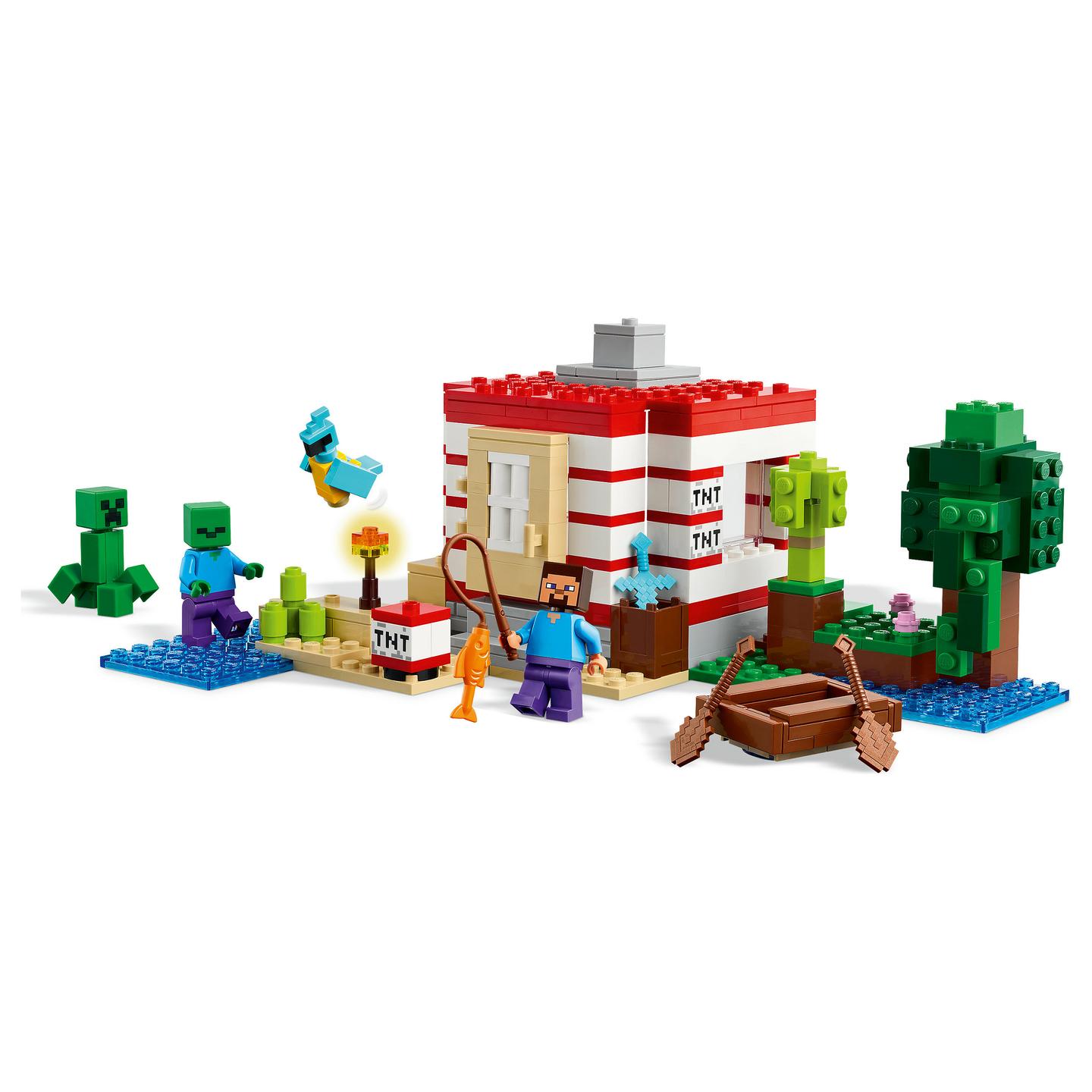 LEGO Minecraft The TNT Jungle House - 31