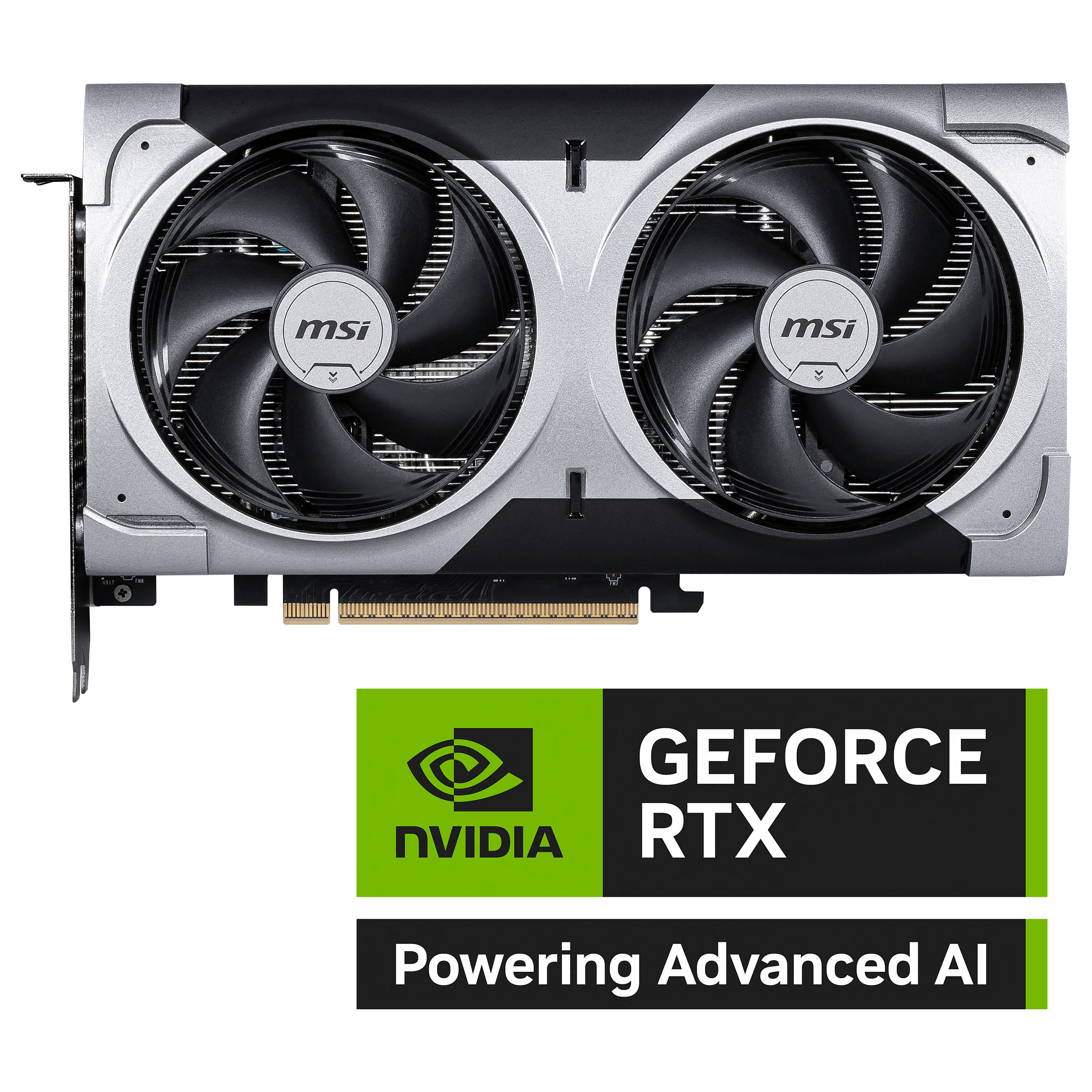 Kartelë Grafike NVIDIA GeForce RTX 5060 Ti / 16GB GDDR7 / 128-bit / MSI VENTUS 2X OC PLUS / 2 Fans - 2