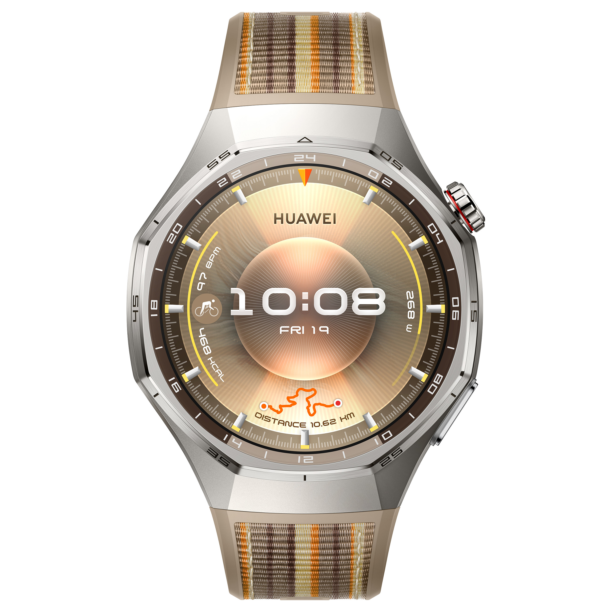 Orë e Mençur Huawei Watch GT6 Pro / 46 mm / AMOLED 1.47" / GPS - Kafe