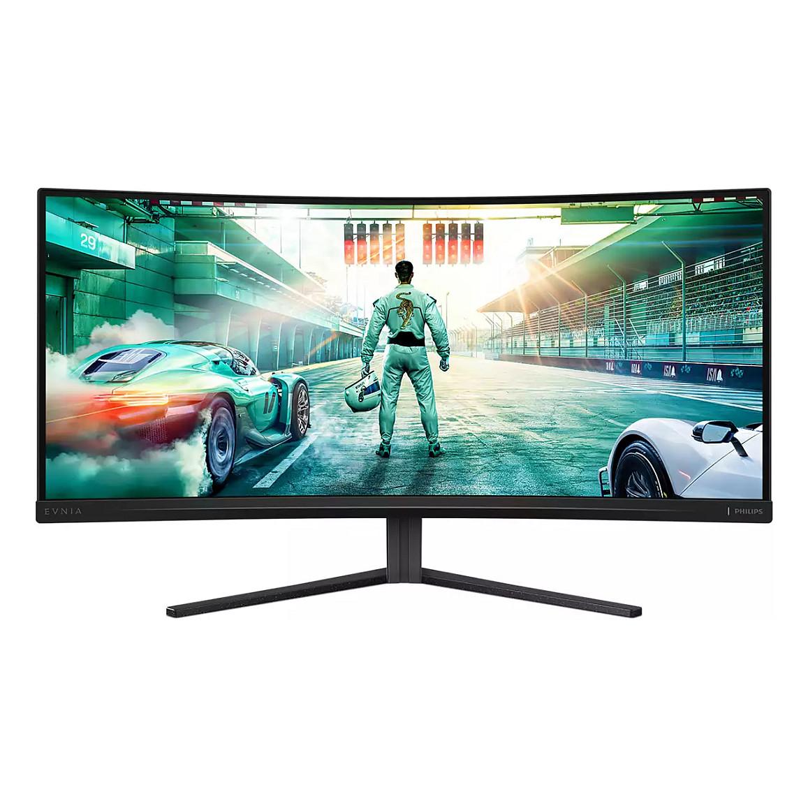 Monitor Gaming Philips Evnia 34M2C3500L / 34" / UltraWide QHD Fast VA / 180Hz / 1ms / HDMI+DisplayPort - Zezë