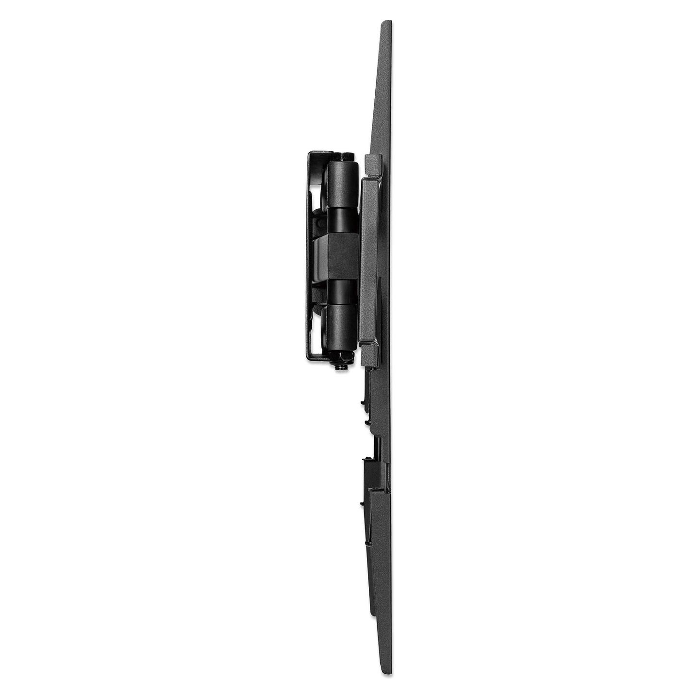 Mbajtëse Muri për TV Manhattan 462419 / 32"-55" / 35kg / Full Motion / Tilt -15° deri +3° / Swivel ±90° - Zezë - 5