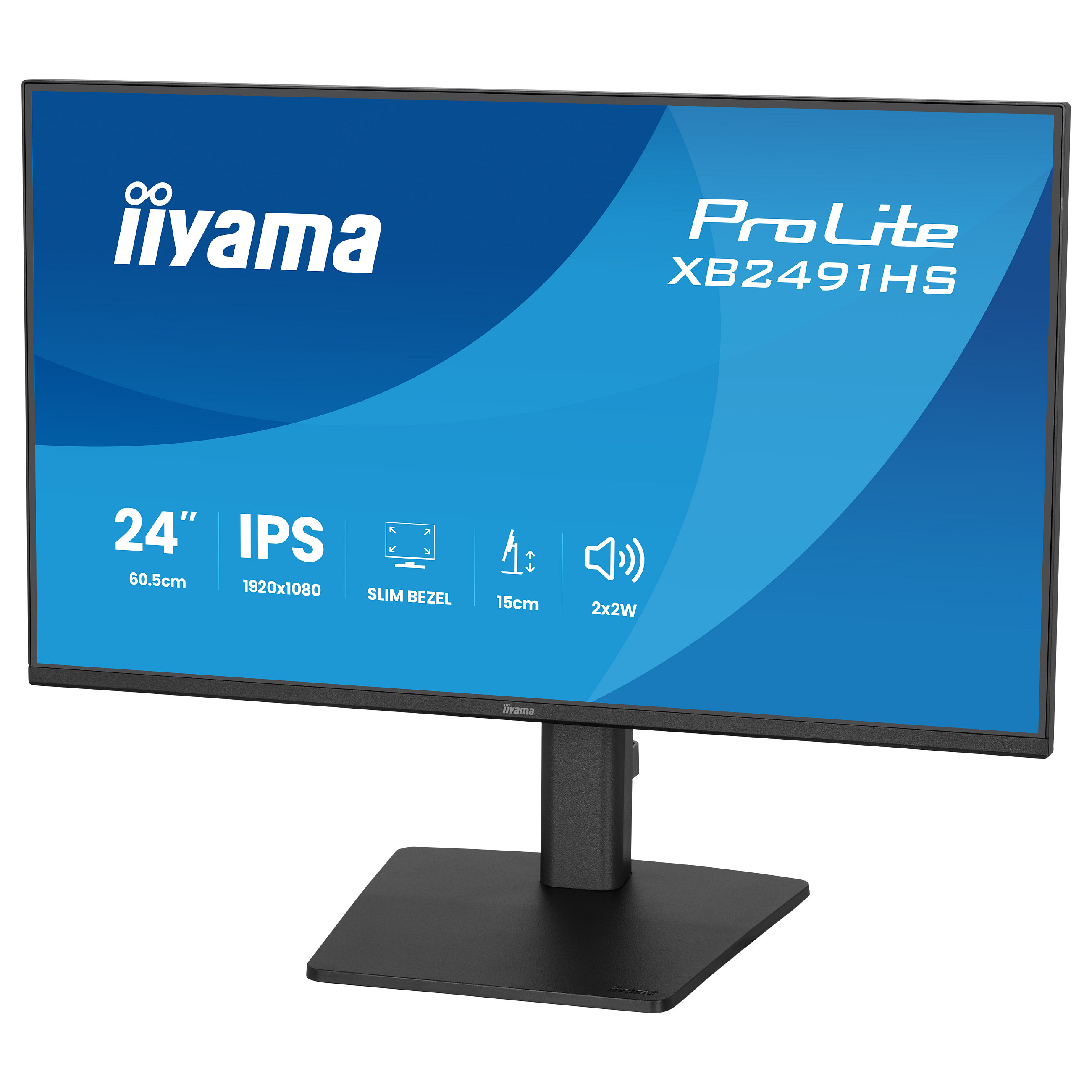 Monitor iiyama XB2491HS-B1 / 23.8"/ Full HD IPS LCD / 120Hz / 1ms / HDMI+DP+HDCP - Zezë - 7