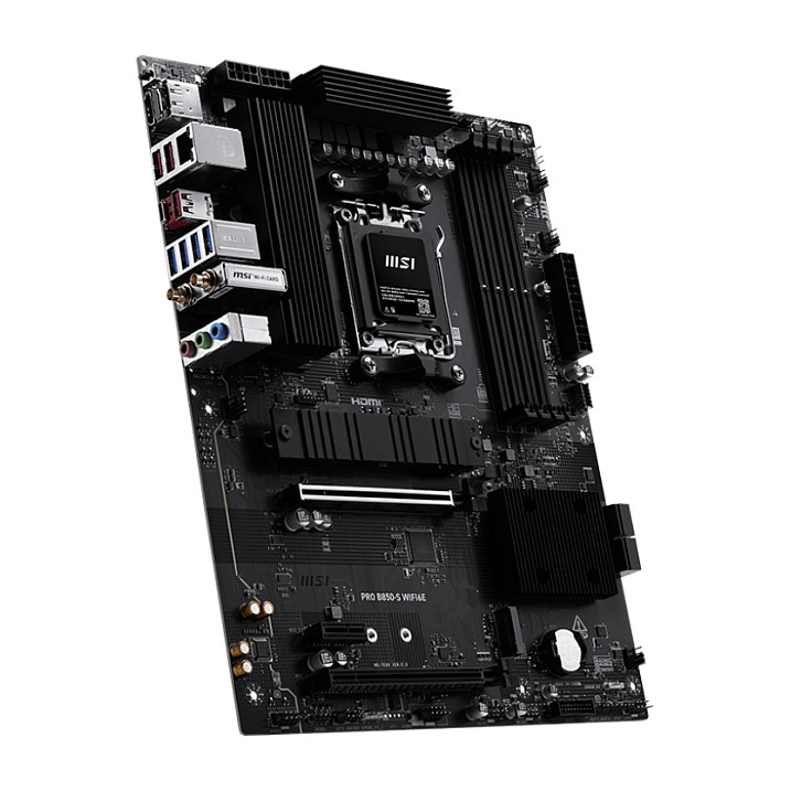 Pllakë Amë AMD AM5 MSI PRO B850-S WIFI 6E / ATX / DDR5 / HDMI+DP - 4