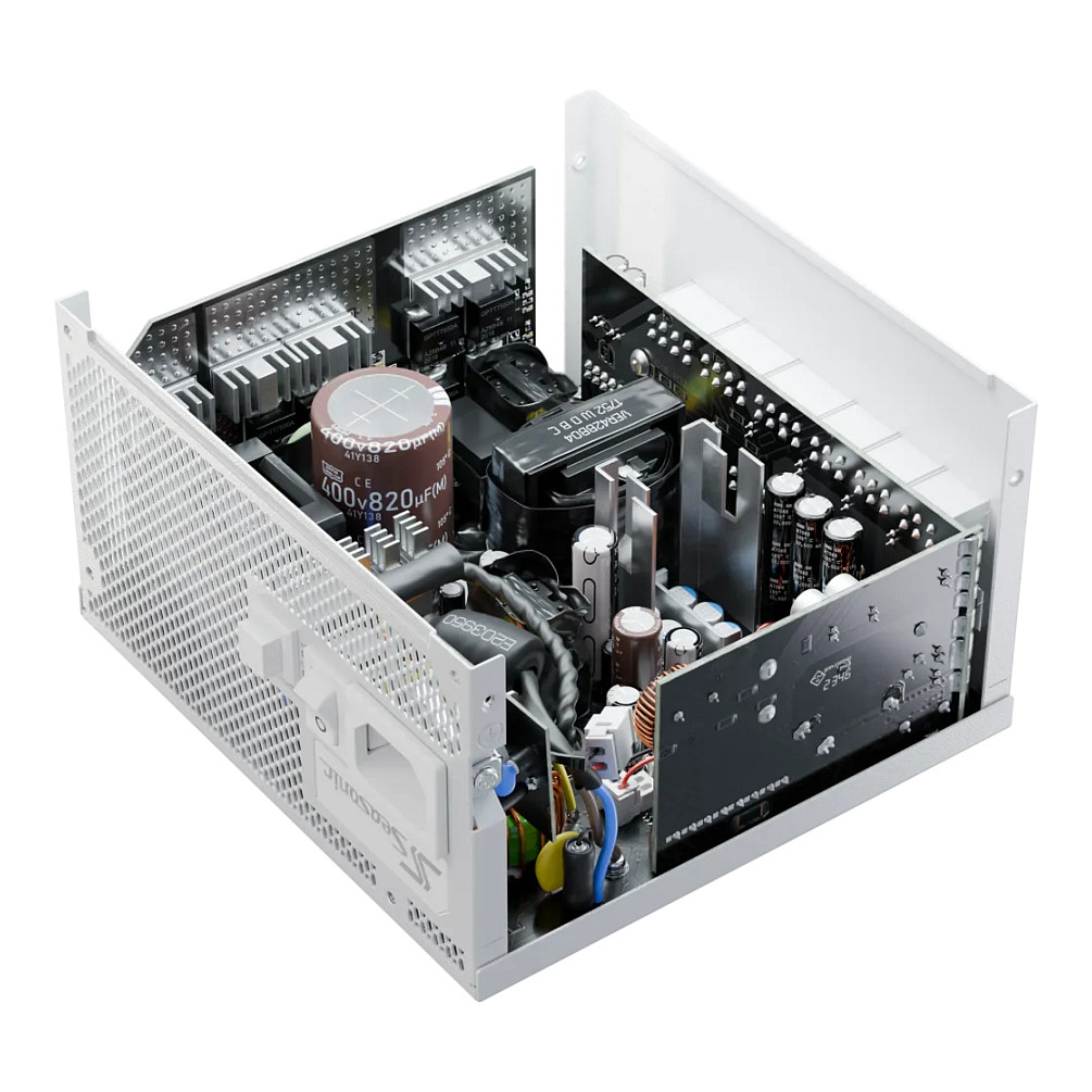 Furnizues Energjie PSU 1000W Seasonic FOCUS-GX-1000-V4-E bardhë ATX 3.1 80+ Gold - 9