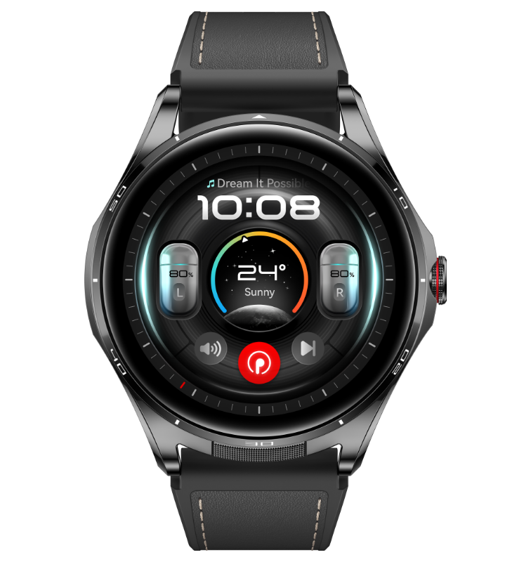 Orë e mençur Huawei WATCH Buds 2 / 1.5" AMOLED / GPS + NFC / Kufje TWS / ANC / Bluetooth - Zezë