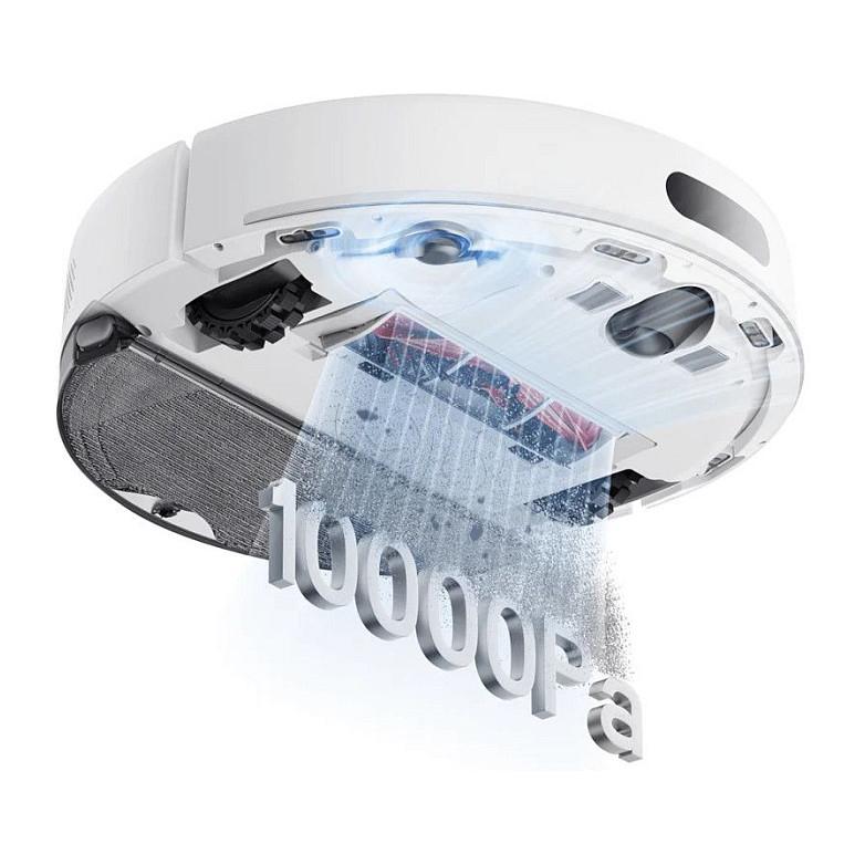 Fshesë robotike me vakum dhe larëse Xiaomi Robot Vacuum S40 / 10.000Pa / LDS / Mopim - Bardhë - 5