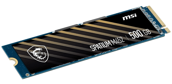SSD e Brendshme MSI SPATIUM M452, 500GB, M.2 2280, PCIe Gen4x4, NVMe 1.4 - 3