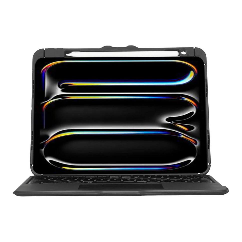 Case për Tablet Targus VersaVu THZ988UK, për iPad 11", Tastierë Bluetooth, Trackpad, QWERTY UK, 360° - Zezë