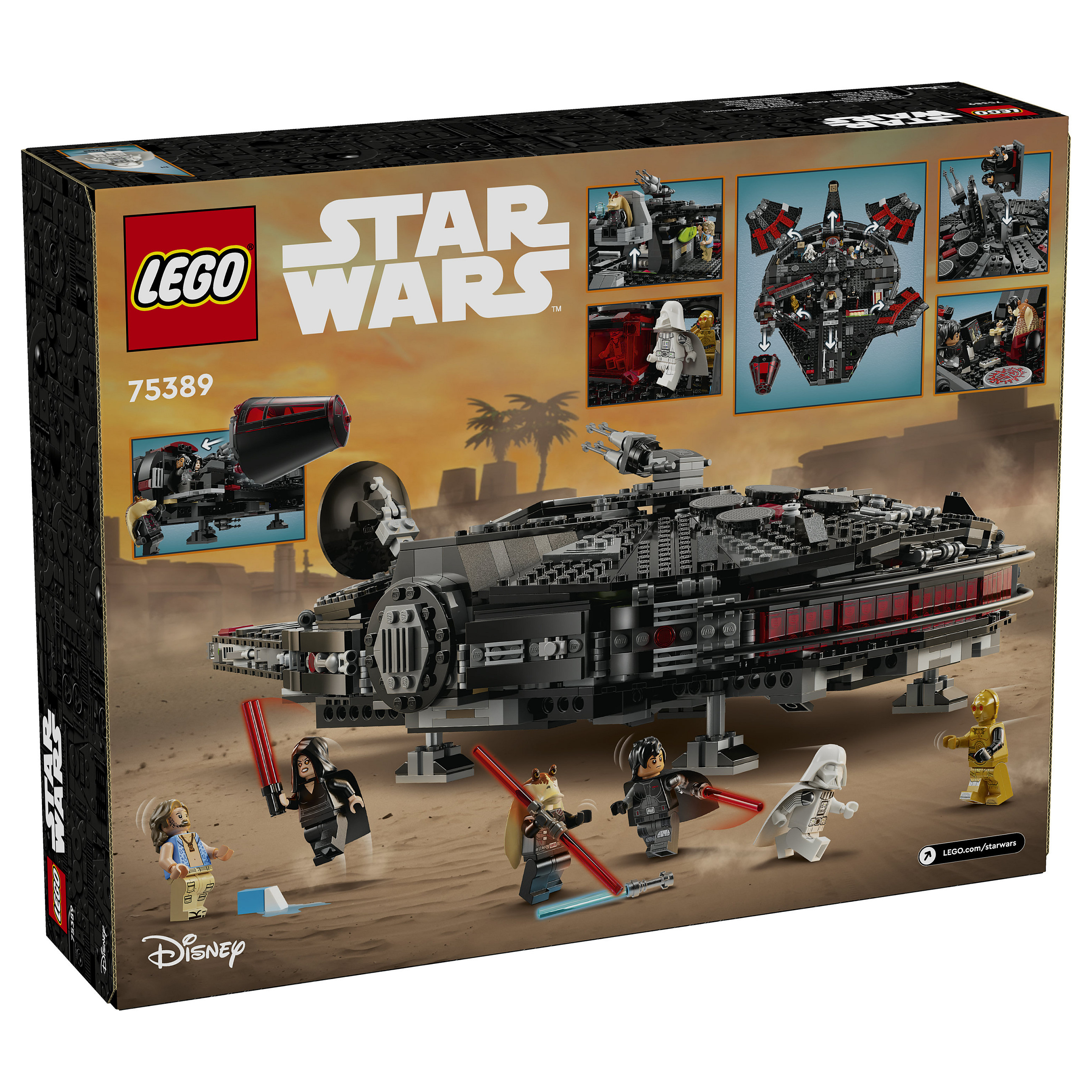 LEGO Star Wars Dunkler Millennium Falke 75389 - 12