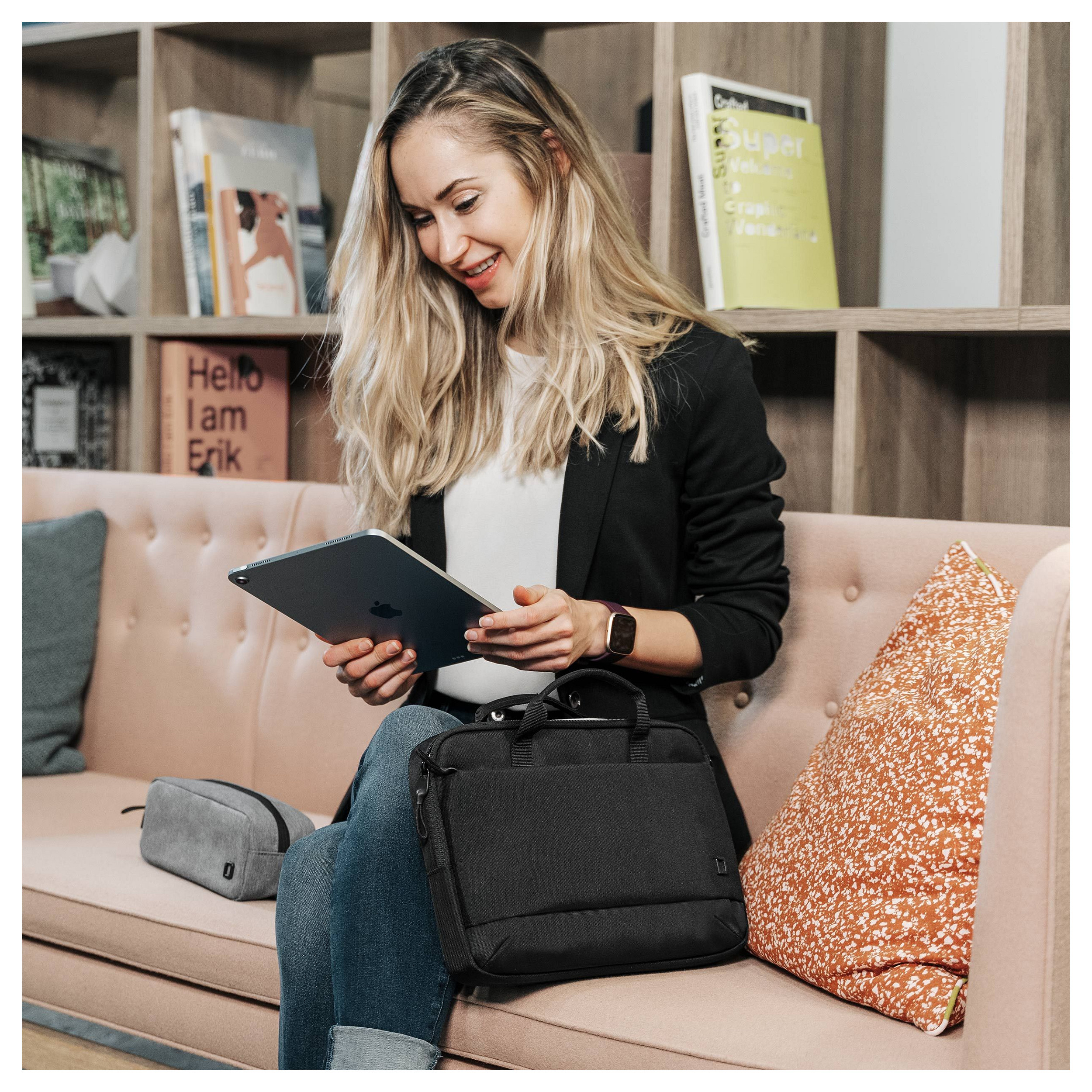 Çantë për Laptop Dicota Eco Slim Case MOTION / 12 - 13.3 inch / e zezë - 5