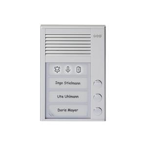 Interfon Dere Auerswald TFS-Dialog 213 / 90053 / 3 Butona Zile / Portë Analoge a/b / Hands-Free / IP22 / Alumin