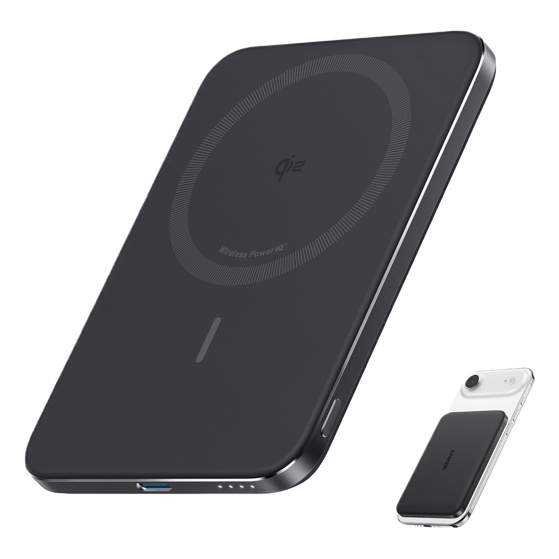 Powerbank Anker A1665 / 5000mAh / Qi2 / MagGo / 15W Wireless Charging / 20W USB-C - Zezë