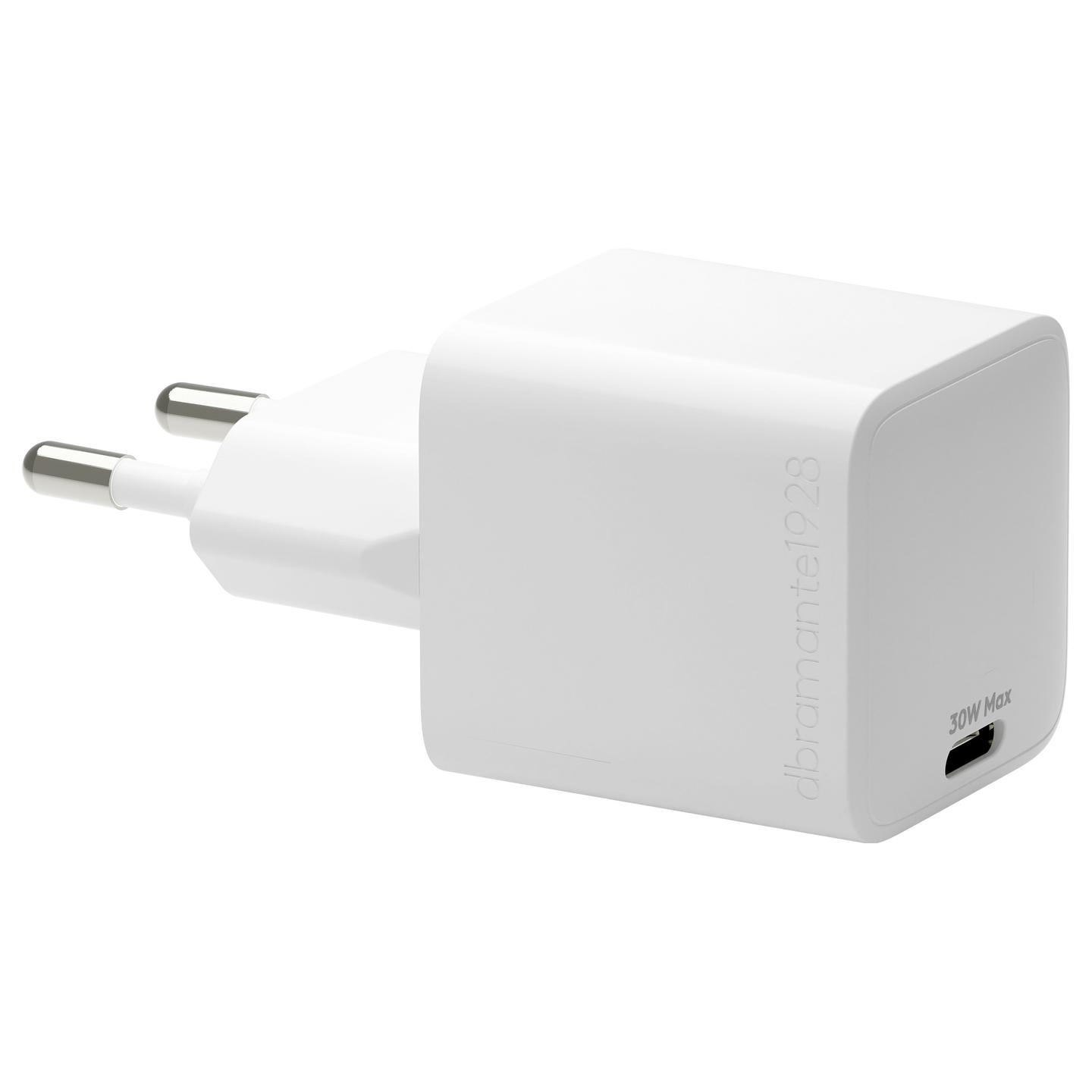 Karikues dbramante1928 re-charge Pro CH30EUWH7097, USB-C, 30W, Power Delivery, GaN, EU - Bardhë