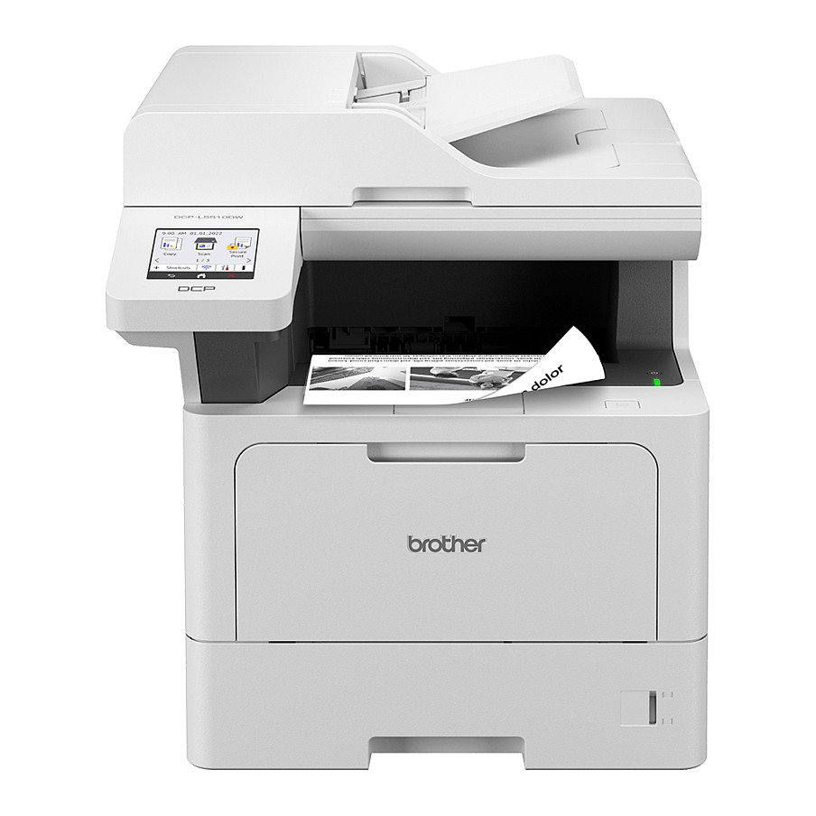 Printer Multifunksional Brother MFC-L5715DN / Mono / A4 / 4 në 1 / LAN / USB - Bardhë