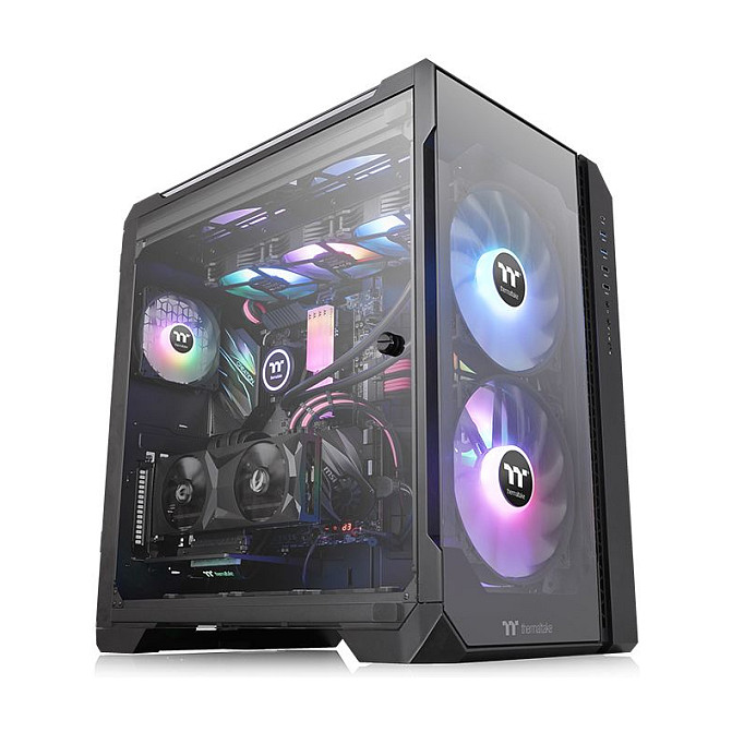 Kasë Thermaltake View 51 TG ARGB Tower - Zezë - 1