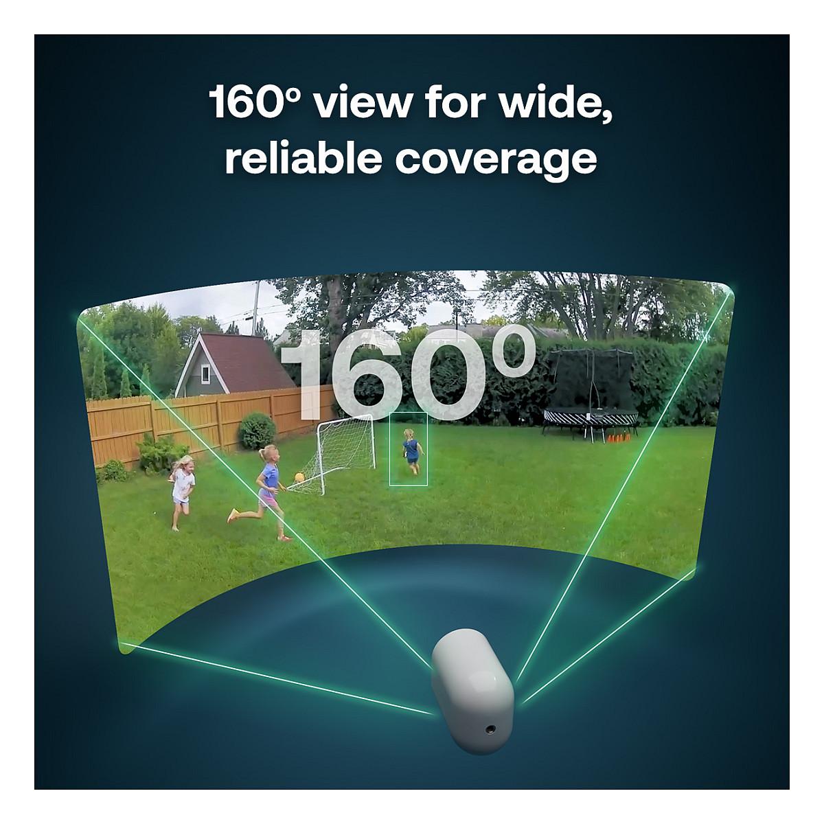 Kamerë Sigurie IP CCTV Arlo Pro 6, VMC4070P-100EUS, 4MP, 2K+ HDR, 160°, Dual-Band Wi-Fi, Color Night Vision, 2-Way Audio - Bardhë - 9