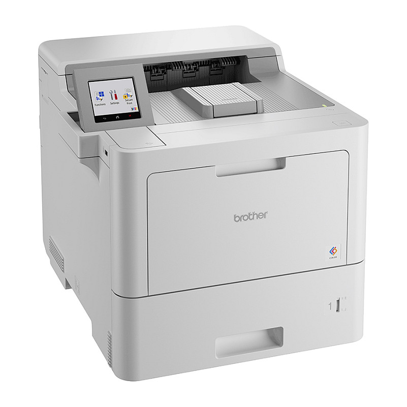 Printer Laser me Ngjyra Brother HL-L9470CDNTT / Për Dokumente / 2400 DPI / 40 ppm / Duplex / USB + LAN - Bardhë - 2
