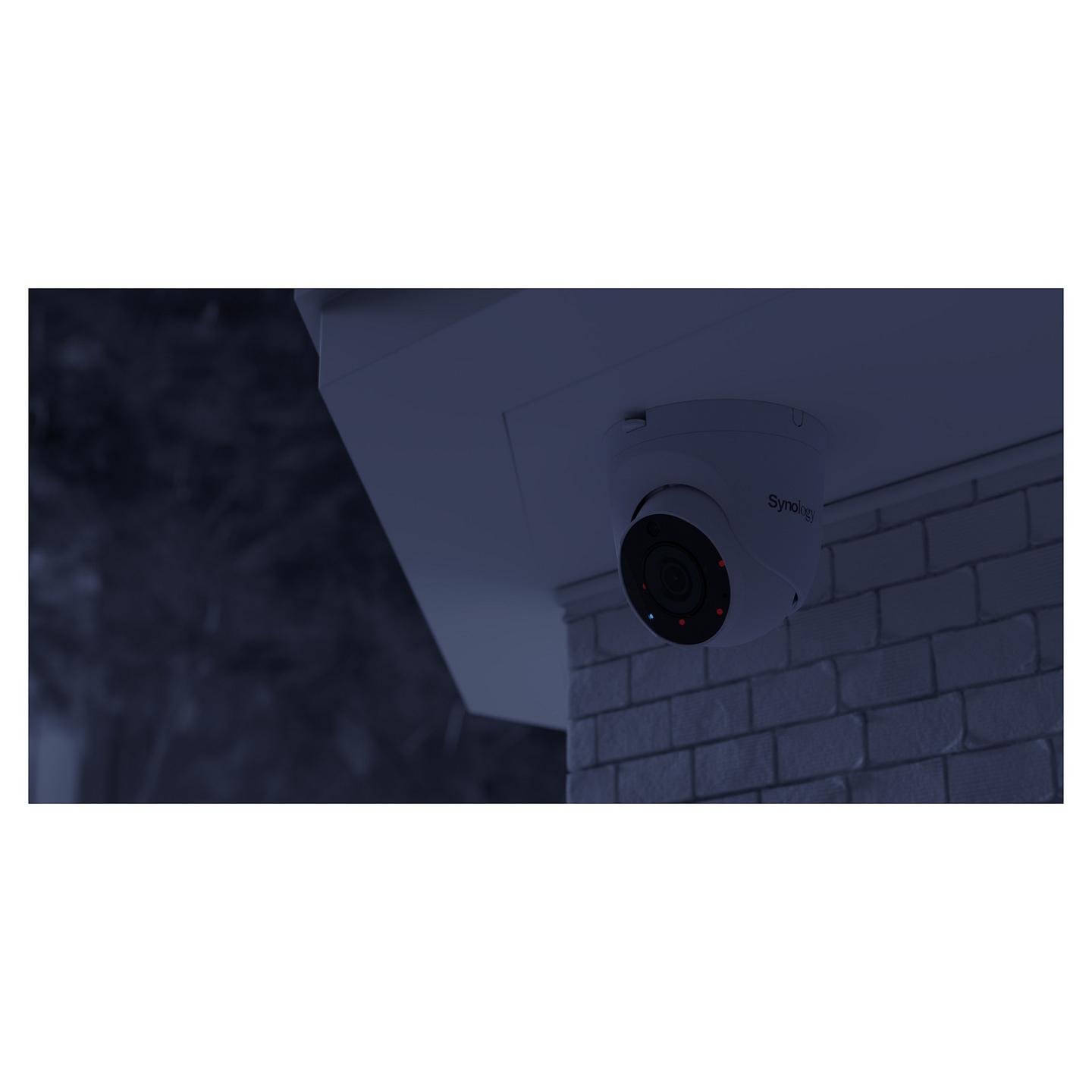 Kamerë Sigurie IP CCTV Synology TC510, 5MP, 2.8mm, HDR, IR 30m, PoE, IP67, IK10 - Bardhë - 3