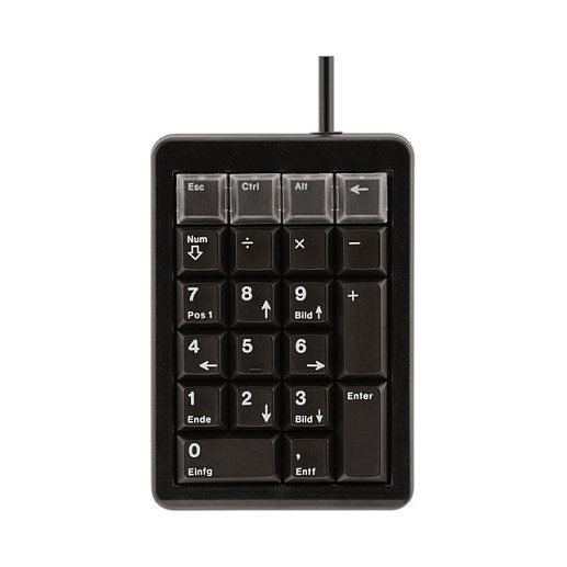 Tastierë me kabllo Cherry G84-4700 LUCDE-2 USB e zezë - 1