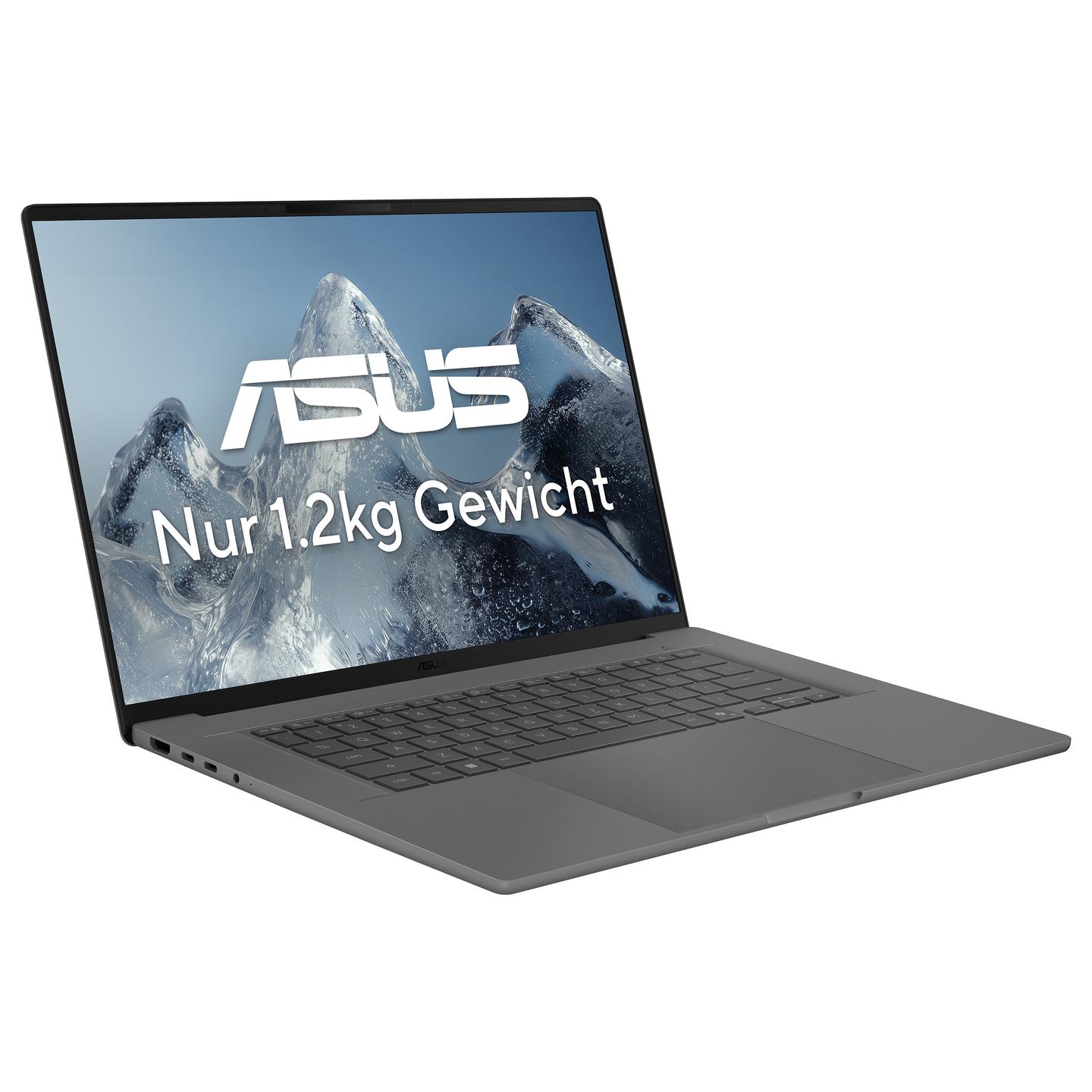 Laptop ASUS Zenbook A16 UX3607QA, Snapdragon X X1-26-100, 16GB DDR5X, 512GB, 16" WUXGA OLED, Qualcomm Adreno - Hiri - 2