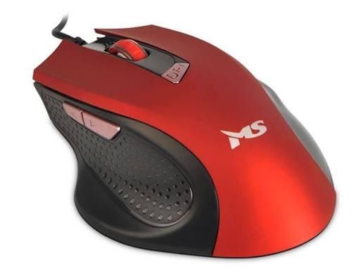 Maus me kabllo MS MSI FOCUS C116 - Kuqe - 3