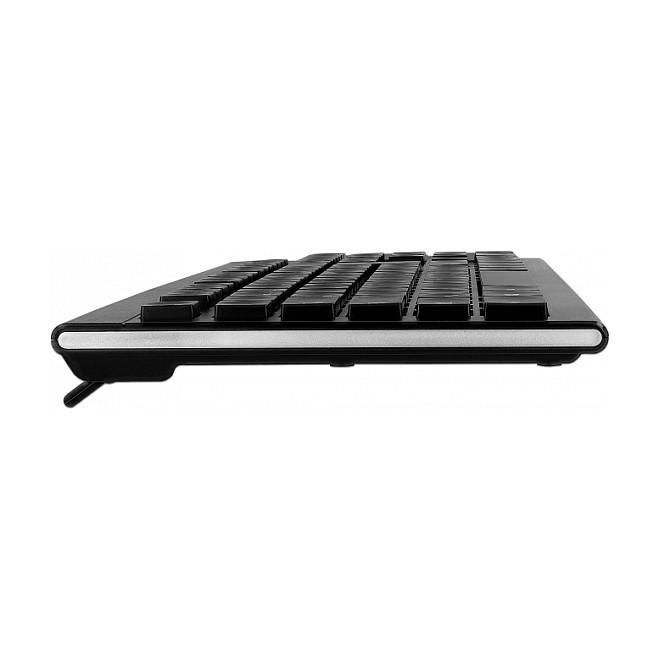 Tastierë me kabllo DeLOCK 12672, USB 2.0, QWERTZ, multimedia F1-F12, 1.5 m - Zezë - 3