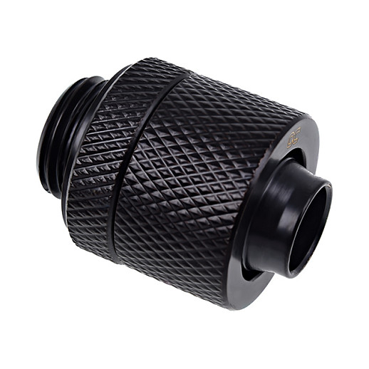 Aksesor për Ftohës Alphacool Eiszapfen / Fitting G1/4" në 13/10mm / Straight / SoftTube – Zezë