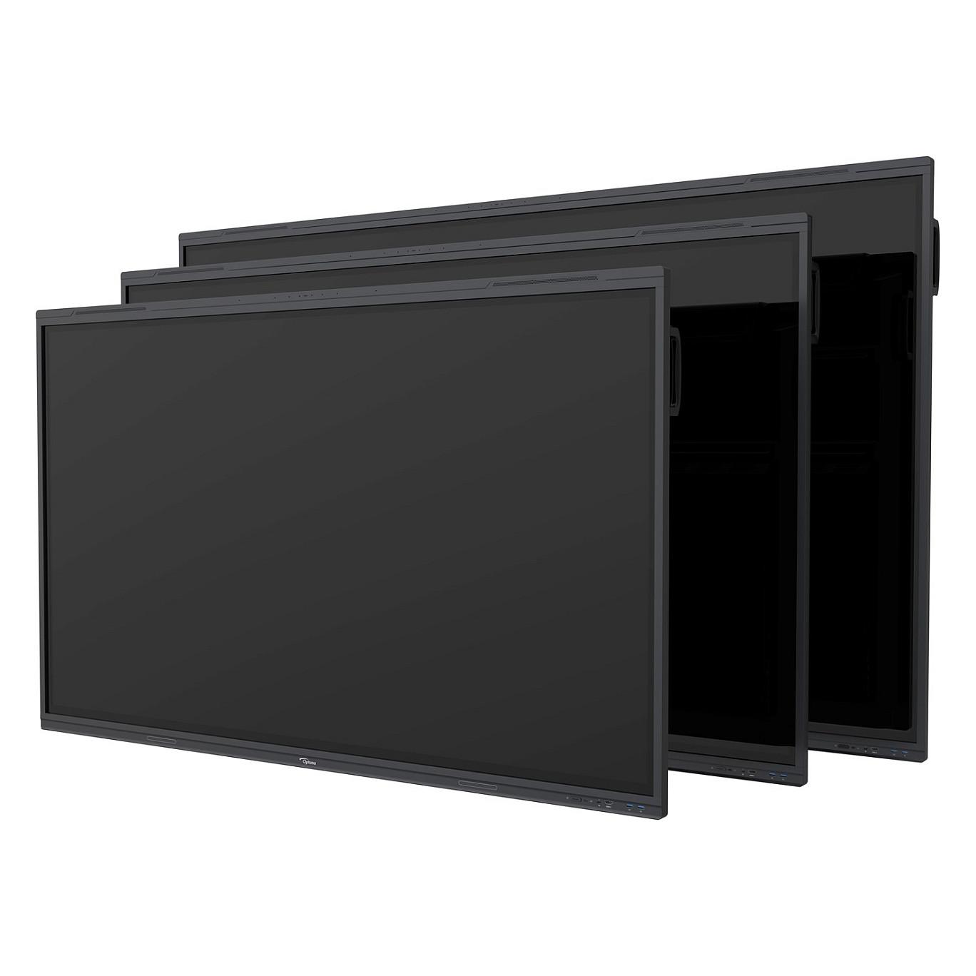 Interaktiv (Smart Board) Optoma 5753RK, 75", 4K UHD VA, Touch IR, 8GB, 64GB, 4× HDMI, DisplayPort, 2× USB-C, 4× USB-A - Hiri - 5