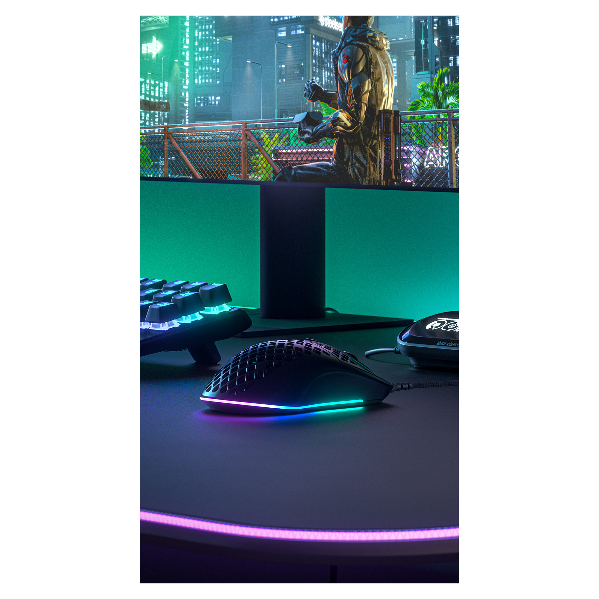 Steelseries Aerox 3 Onyx 2022 (schwarz) - 5