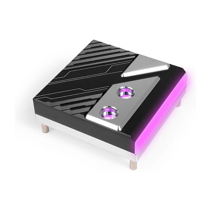 Ftohës për Procesor Alphacool Apex 1 / CPU Waterblock / LGA1700/1851 / 3D Jetplate 2.0 / aRGB – Zezë - 4
