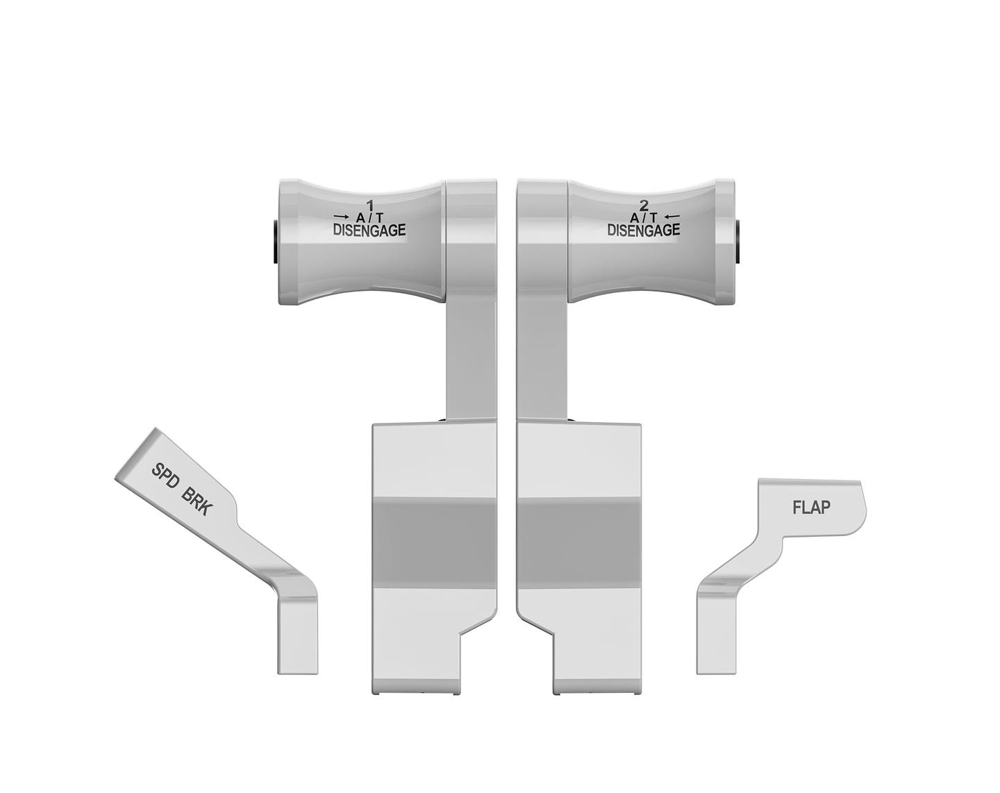 Aksesorë për Kontroller MOZA TQB Boeing Throttle Module / Modul Throttle Boeing / Për MOZA MTQ / AS015 - Gri